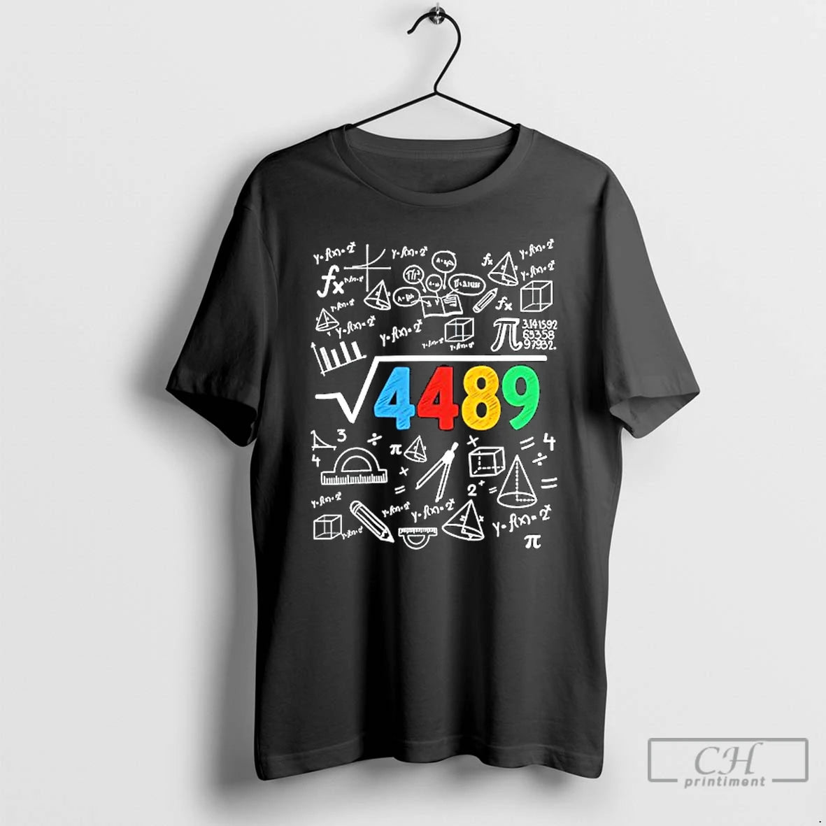 Classic 67 Meme Square Root 4489 Slang Six Seven Math Teacher T Shirts Hoodie Longsleeve