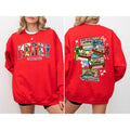 Classic 90s Christmas Movies Shirt, Retro Christmas Movies Two Sides Shirt, Xmas Shirt Merry, Trendy Xmas Shirt, Funny...