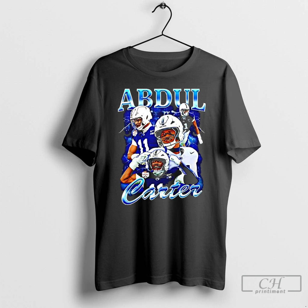 Classic Abdul Carter Penn State Nittany Lions Football Team Graphic