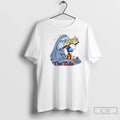 Classic Alabama Gameday Tiger Mascot Surfin The Tide Graphic