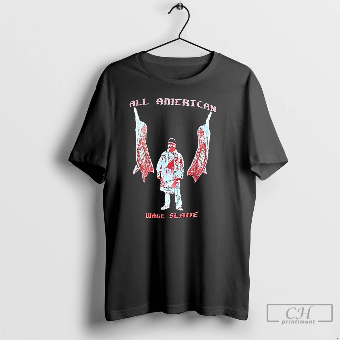 Classic All America Wage Slave Graphic T-Shirts, Hoodie, Sweatshirt | RetroVerseTees.com