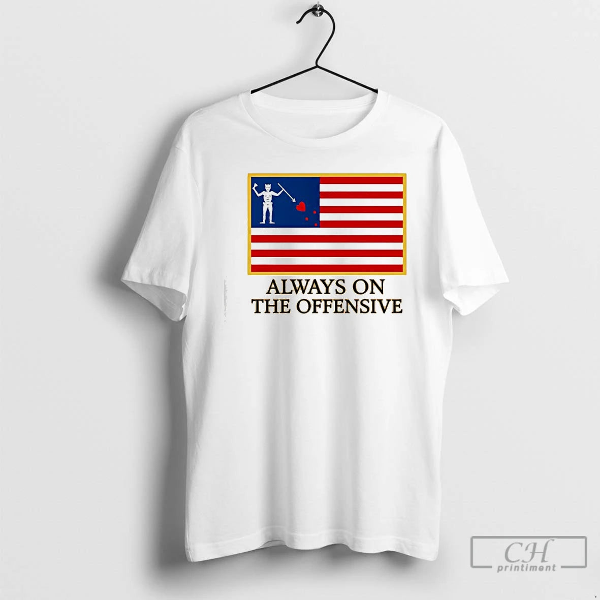 Classic Always On The Offensive Flag T-Shirts, Hoodie, Sweatshirt | RetroVerseTees.com