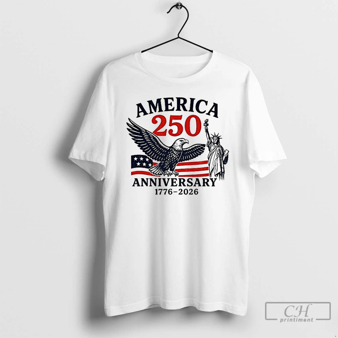 Classic America 250th Anniversary Us Flag 1776 2026 Liberty Of Statue T-Shirts, Hoodie, Sweatshirt | RetroVerseTees.com