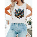 Classic American - style Vest: Iconic Eagle Graphic for WB shield Timeless Look style 02 T-Shirts, Hoodie, Sweatshirt