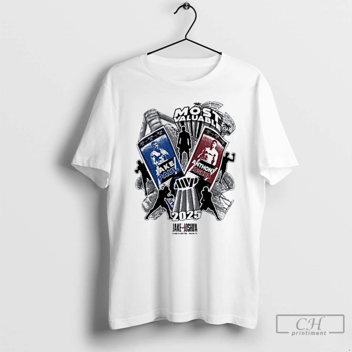 Classic Anthony Joshua Vs Jake Paul Miami Fight Pass T-Shirts, Hoodie, Sweatshirt | RetroVerseTees.com
