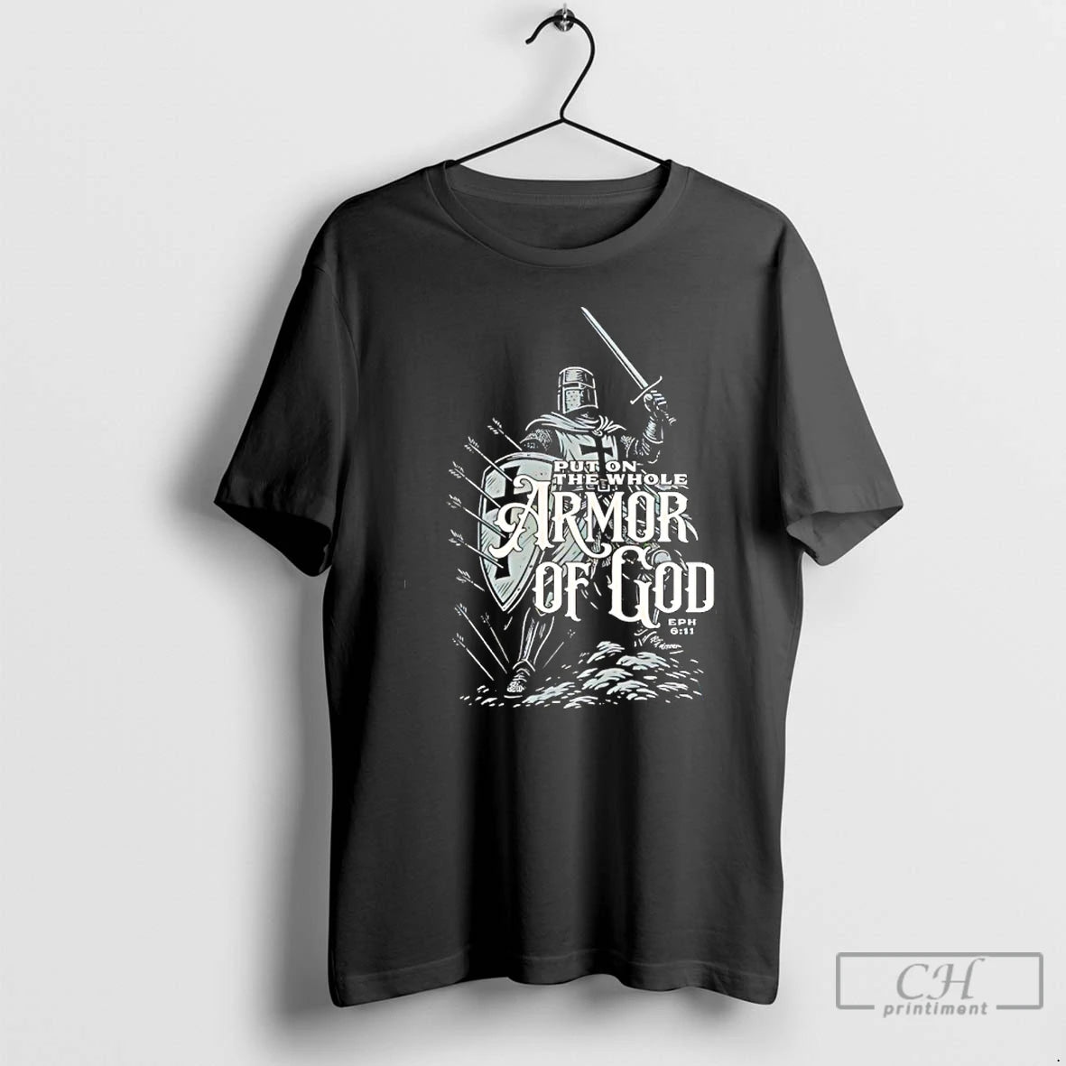 Classic Armor Of God Put On The Whole T-Shirts, Hoodie, Sweatshirt | RetroVerseTees.com