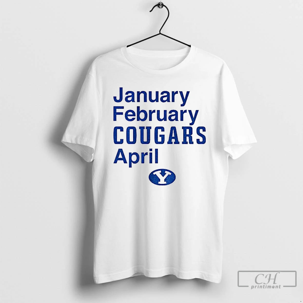 Classic Byu Cougars January February Cougars April 2025 T-Shirts, Hoodie, Sweatshirt | RetroVerseTees.com