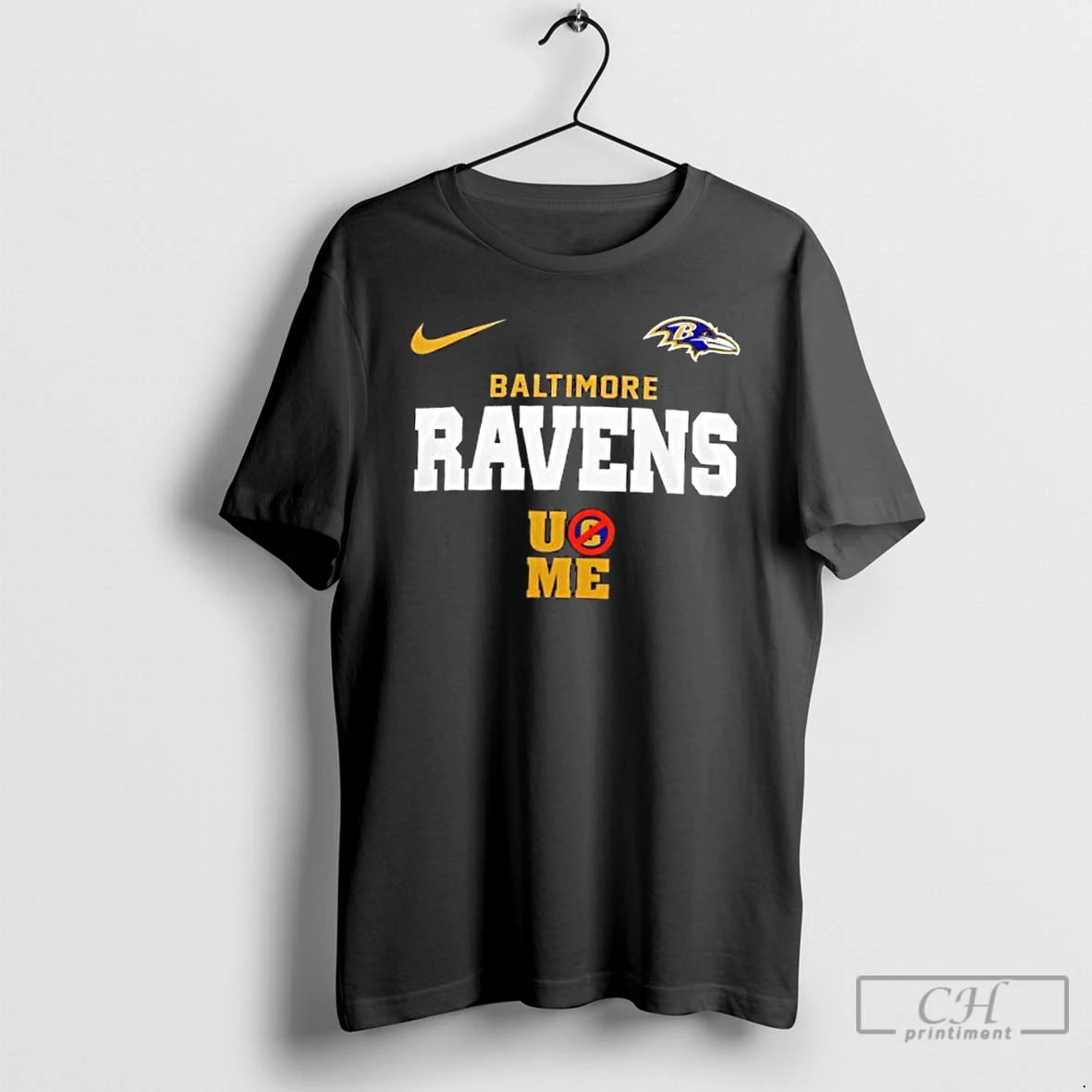 Classic Baltimore Ravens X Ucme John Cena Never Give Up T-Shirts, Hoodie, Sweatshirt | RetroVerseTees.com