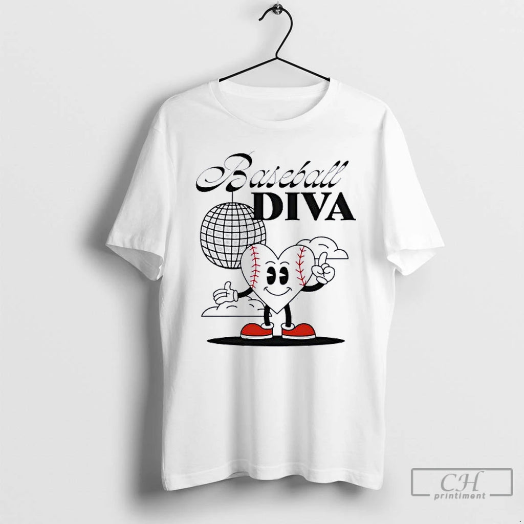 Classic Baseball X Heart Diva Toddler