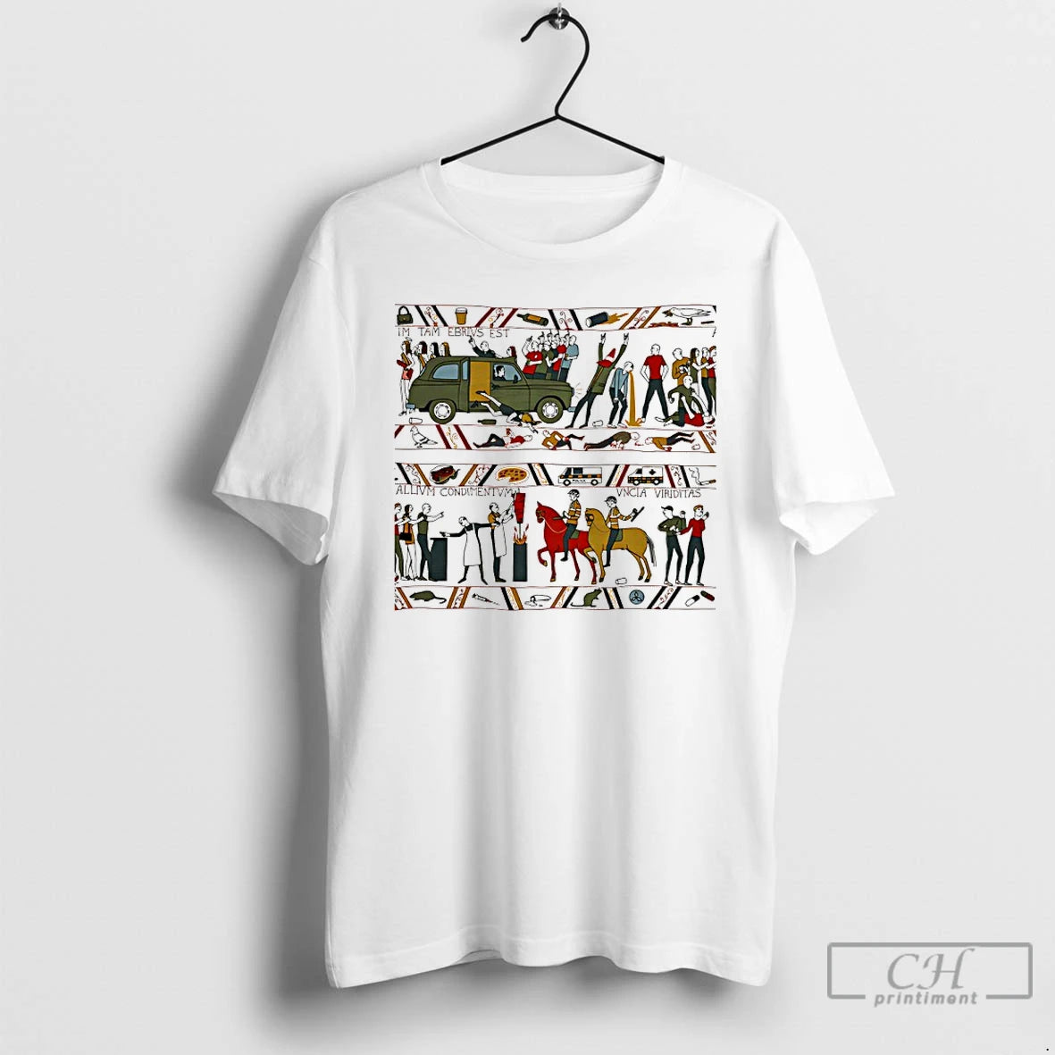 Classic Bayeux Kicking Out Time Art T-Shirts, Hoodie, Sweatshirt | RetroVerseTees.com