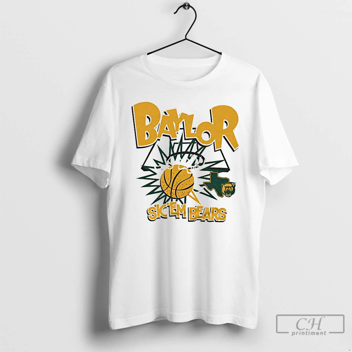 Classic Baylor Bears Slam Sic Em Bears T-Shirts, Hoodie, Sweatshirt | RetroVerseTees.com