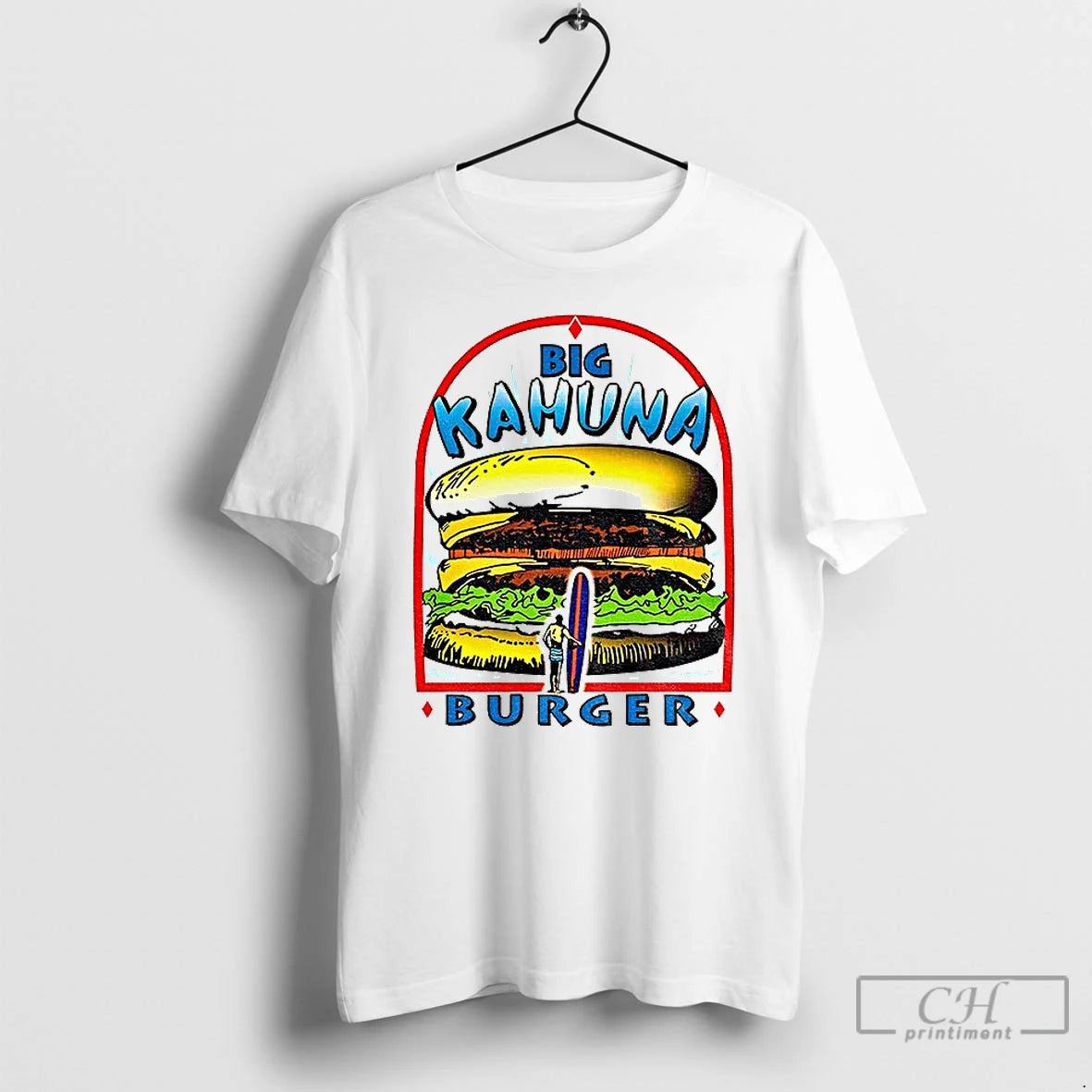 Classic Big Kahuna Burger Quentin Tarantino Robert Rodriguez T-Shirts, Hoodie, Sweatshirt | RetroVerseTees.com
