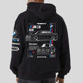 Classic Bimmer M3 E30 Hoodie, Unisex, Menswear, Street Racing men Shirt, Car Hoodie, Boyfriend Gift Sweatshirt