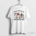 Classic Bluey Family Santa Hat Rockin Around The Christmas Tree Merry Christmas 2025 T Shirts Hoodie, Sweatshirt