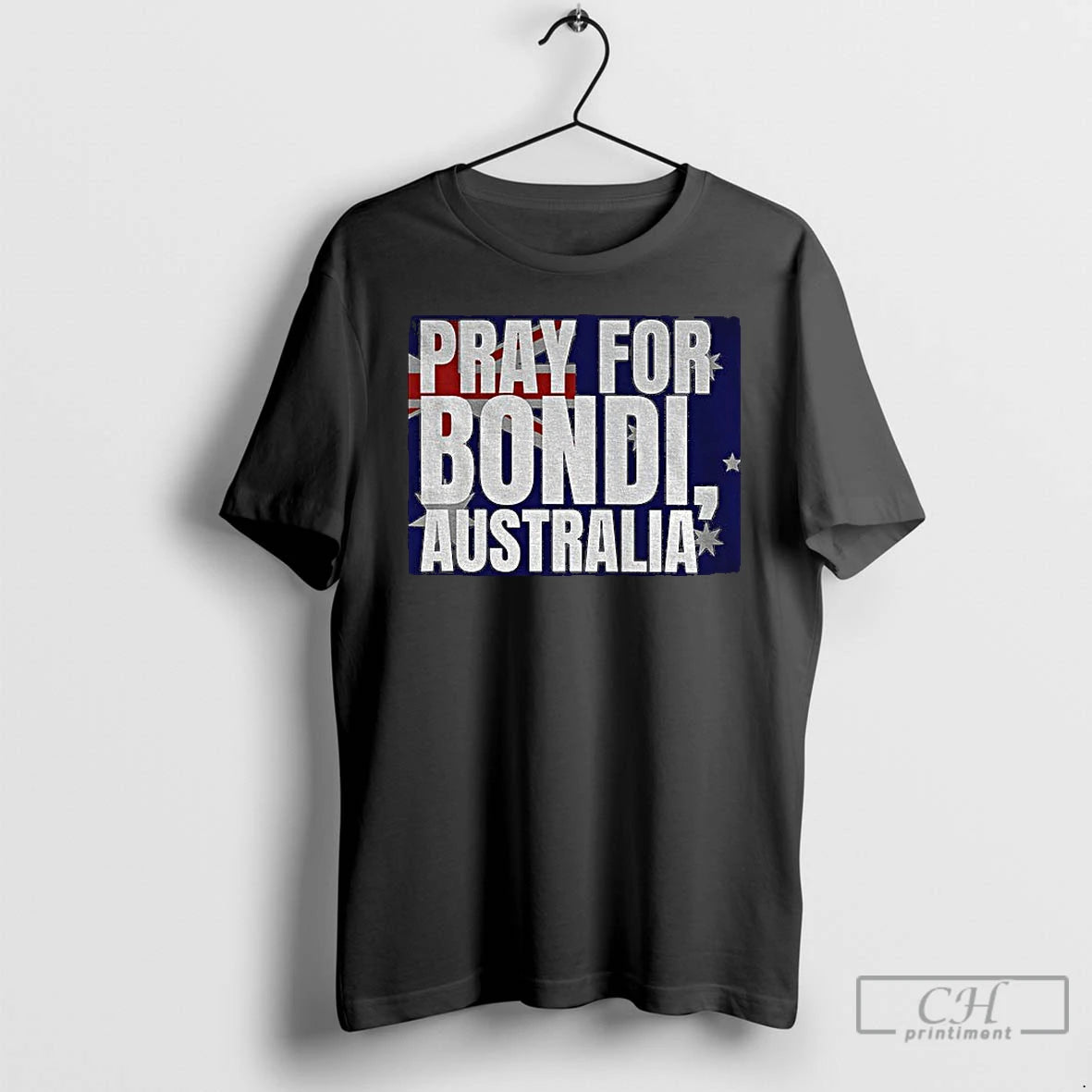 Classic Bondi Beach Pray For Bondi Australia Flag T-Shirts, Hoodie, Sweatshirt | RetroVerseTees.com