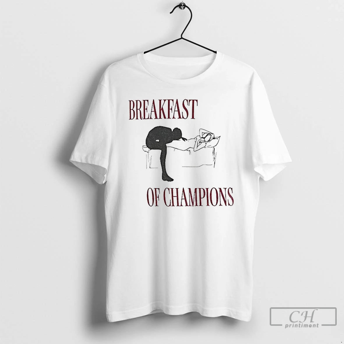 Classic Breakfast Of Champions Girls Night Games Adult Humor T-Shirts, Hoodie, Sweatshirt | RetroVerseTees.com