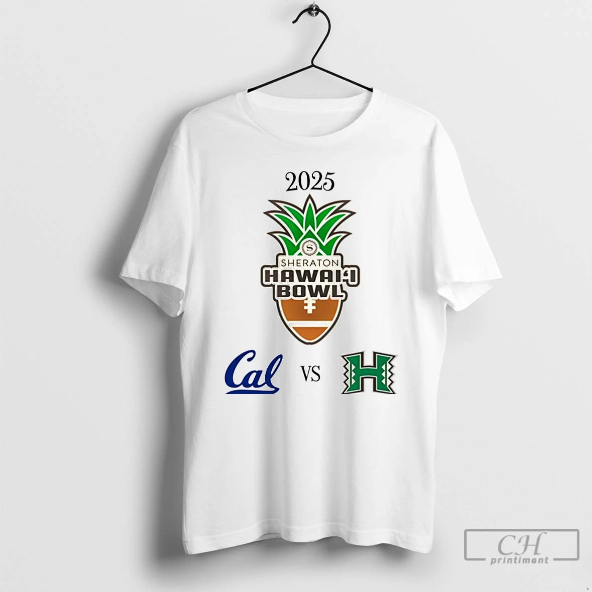 Classic California Golden Bears Vs Hawaii Rainbow Warriors 2025 Hawaii Bowl T-Shirts, Hoodie, Sweatshirt | RetroVerseTees.com