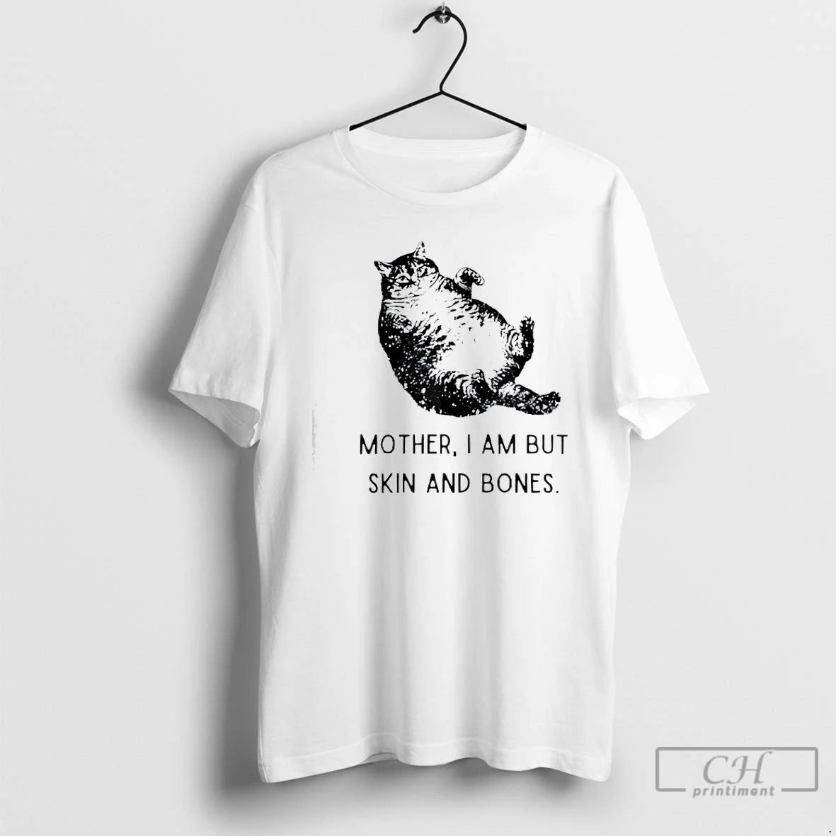 Classic Cat Cute Mother I Am But Skin And Bones T-Shirts, Hoodie, Sweatshirt | RetroVerseTees.com