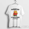 Classic Cat My Mind Is A Dangerous Place But My Mouth Is Worse If It T-Shirts, Hoodie, Sweatshirt | RetroVerseTees.com