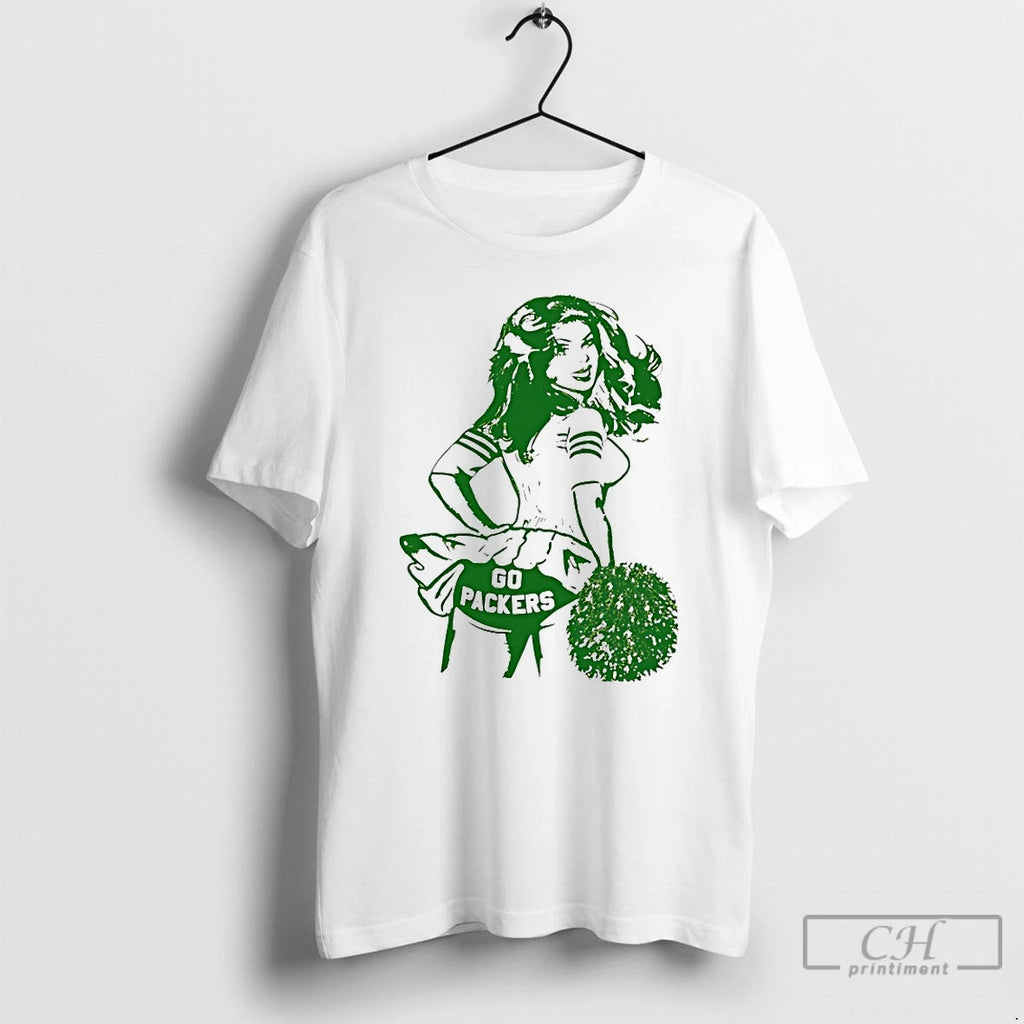 Classic Cheerleader Green Bay Packers Go Packers