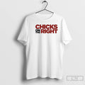 Classic Chicks On The Right Ringer Hosted By Miriam Weaver And Amy Jo Clark T-Shirts, Hoodie, Sweatshirt | RetroVerseTees.com