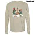 Classic Christmas Church Long Sleeve Comfort Colors T-Shirt 'NLB' Hoodie, Sweatshirt | RetroVerseTees.com