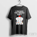 Classic Christmas Elephant I Picked The Wrong Gift T-Shirts, Hoodie, Sweatshirt | RetroVerseTees.com