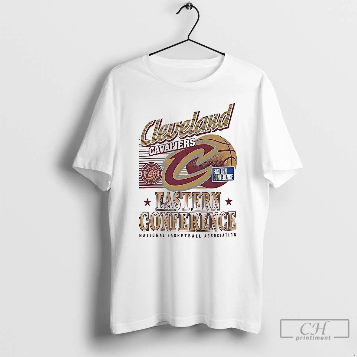 Classic Cleveland Cavaliers Nba Eastern Conference Logo And Ball T-Shirts, Hoodie, Sweatshirt | RetroVerseTees.com
