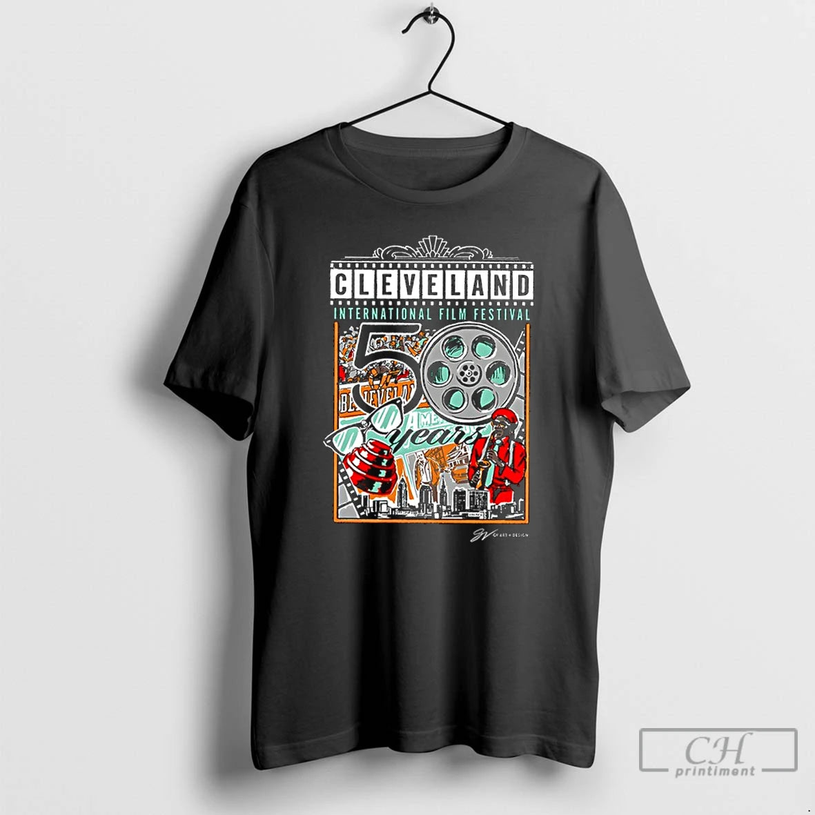 Classic Cleveland International Film Festival 50 Years T-Shirts, Hoodie, Sweatshirt | RetroVerseTees.com