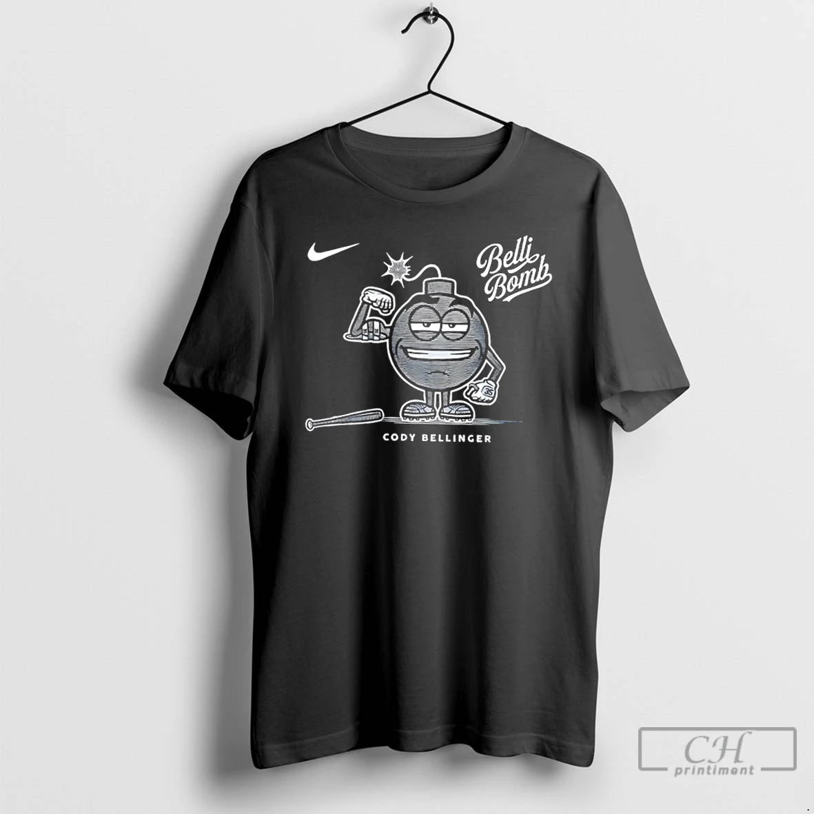 Classic Cody Bellinger Belli Bomb New York Yankees 2 Sided T Shirts Hoodie Longsleeve
