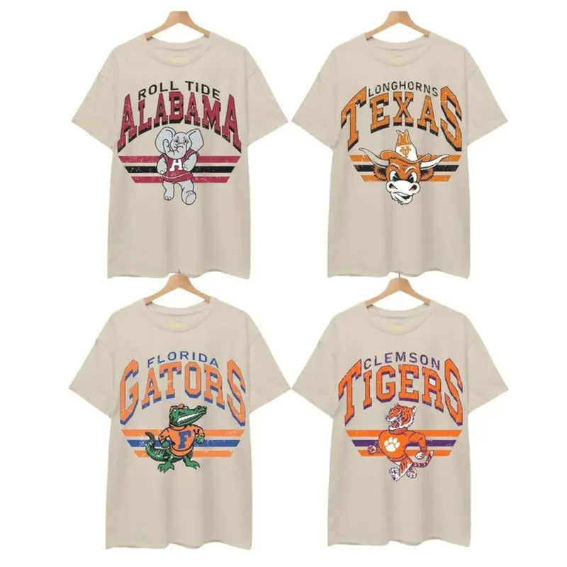 Classic College Mascot Crewneck T-Shirt, For Man And Woman Hoodie, Sweatshirt | RetroVerseTees.com