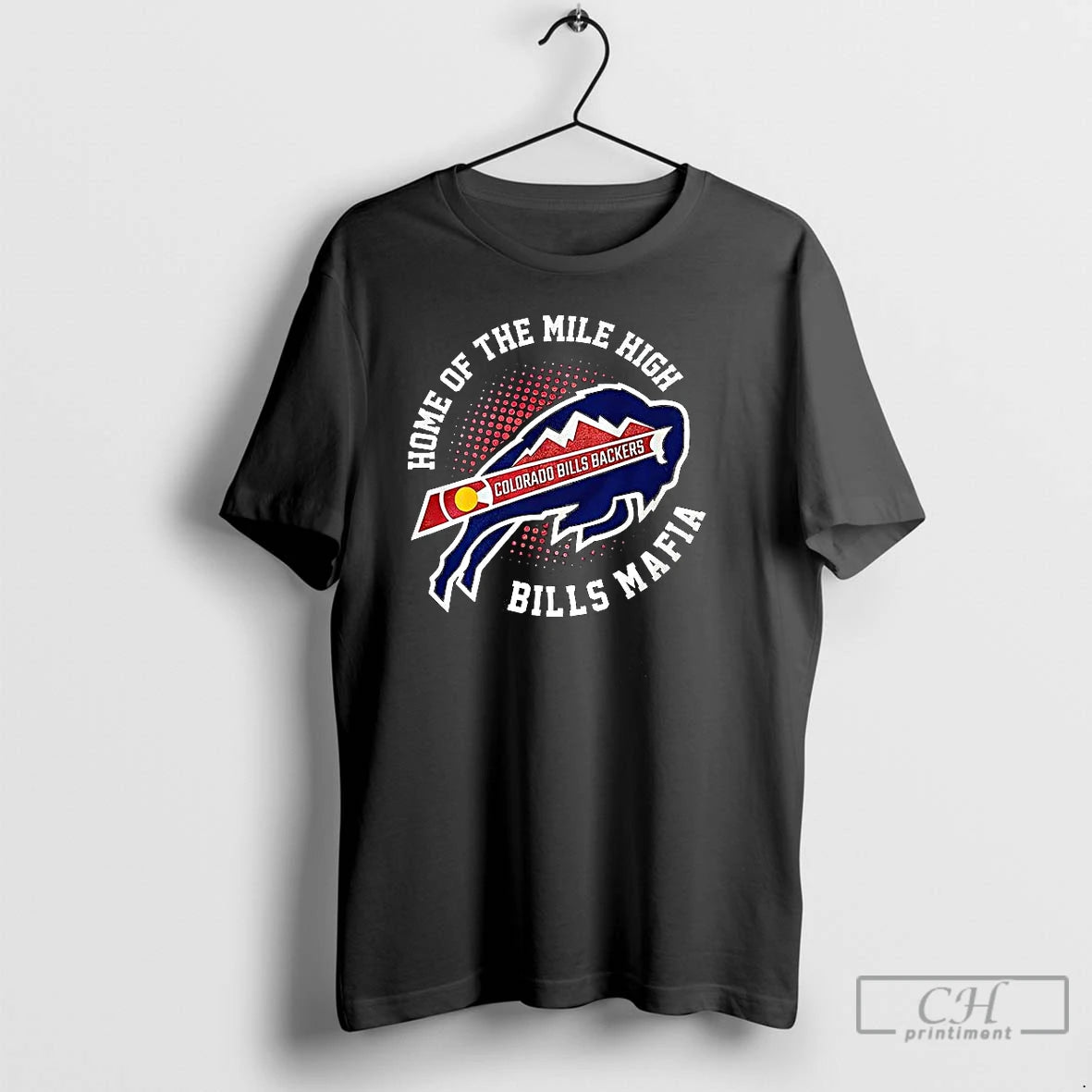 Classic Colorado Bills Backers Home Of The Mile High Bills Mafia T Shirts Hoodie Longsleeve
