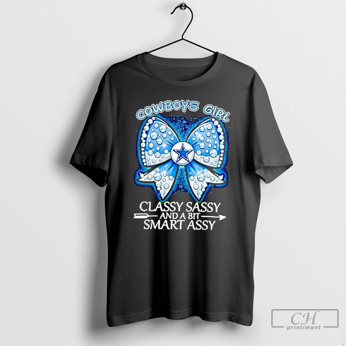 Classic Dallas Cowboys Girl Bow Classy Sassy And A Bit Smart Assy T Shirts Sweater Hoodie, Sweatshirt | RetroVerseTees.com