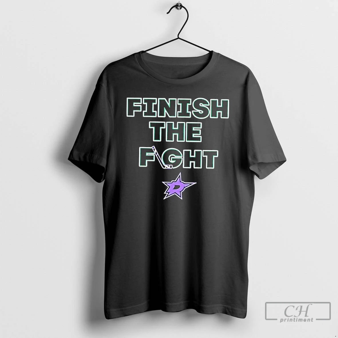 Classic Dallas Stars Hockey Finish The Fight T-Shirts, Hoodie, Sweatshirt | RetroVerseTees.com