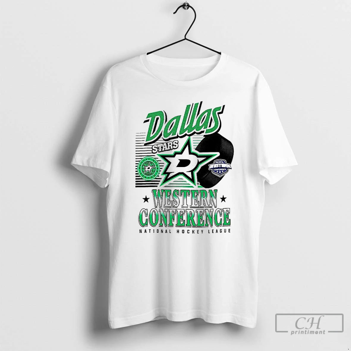 Classic Dallas Stars Nhl Western Conference Logo And Ball T-Shirts, Hoodie, Sweatshirt | RetroVerseTees.com