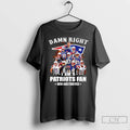 Classic Damn Right I Am A Patriots Fan Now And Forever Player Collage Christmas Tree