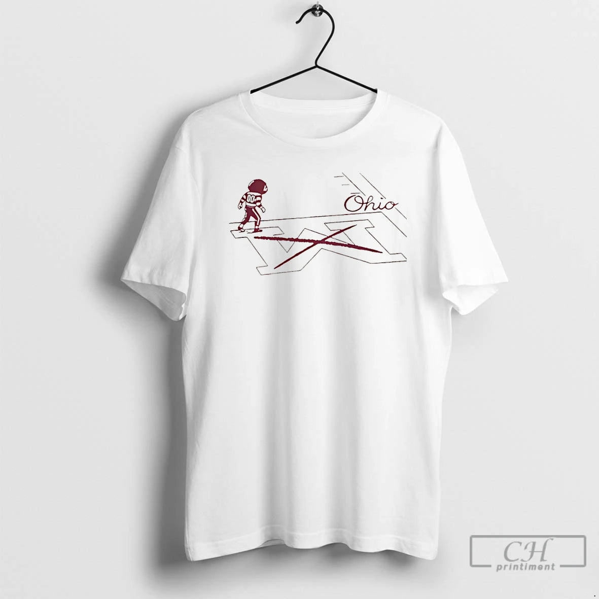 Classic Dancing Mascot Erase The M Ohio State Rivalry Christmas T-Shirts, Hoodie, Sweatshirt | RetroVerseTees.com