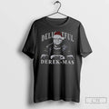 Classic Delightful Derek Mas Santa Hat Merry Christmas T-Shirts, Hoodie, Sweatshirt | RetroVerseTees.com