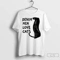 Classic Denim Men Love Cat T-Shirts, Hoodie, Sweatshirt | RetroVerseTees.com
