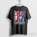 Classic Detroit City Sports Legends Skyline Signatures T-Shirts, Hoodie, Sweatshirt | RetroVerseTees.com