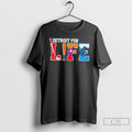 Classic Detroit For Life Sports Teams Tigers Lions Red Wings Pistons T-Shirts, Hoodie, Sweatshirt | RetroVerseTees.com