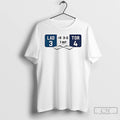 Classic Dodgers Blue Jays World Series Win Top Of The Ninth Score Lad 3 T-Shirts, Hoodie, Sweatshirt | RetroVerseTees.com