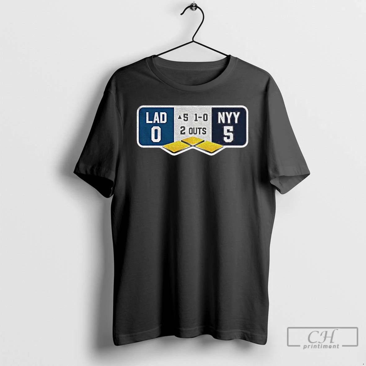 Classic Dodgers Yankees World Series Top Of The Fifth Lad 0 5 Nyy T Shirts Hoodie, Sweatshirt | RetroVerseTees.com