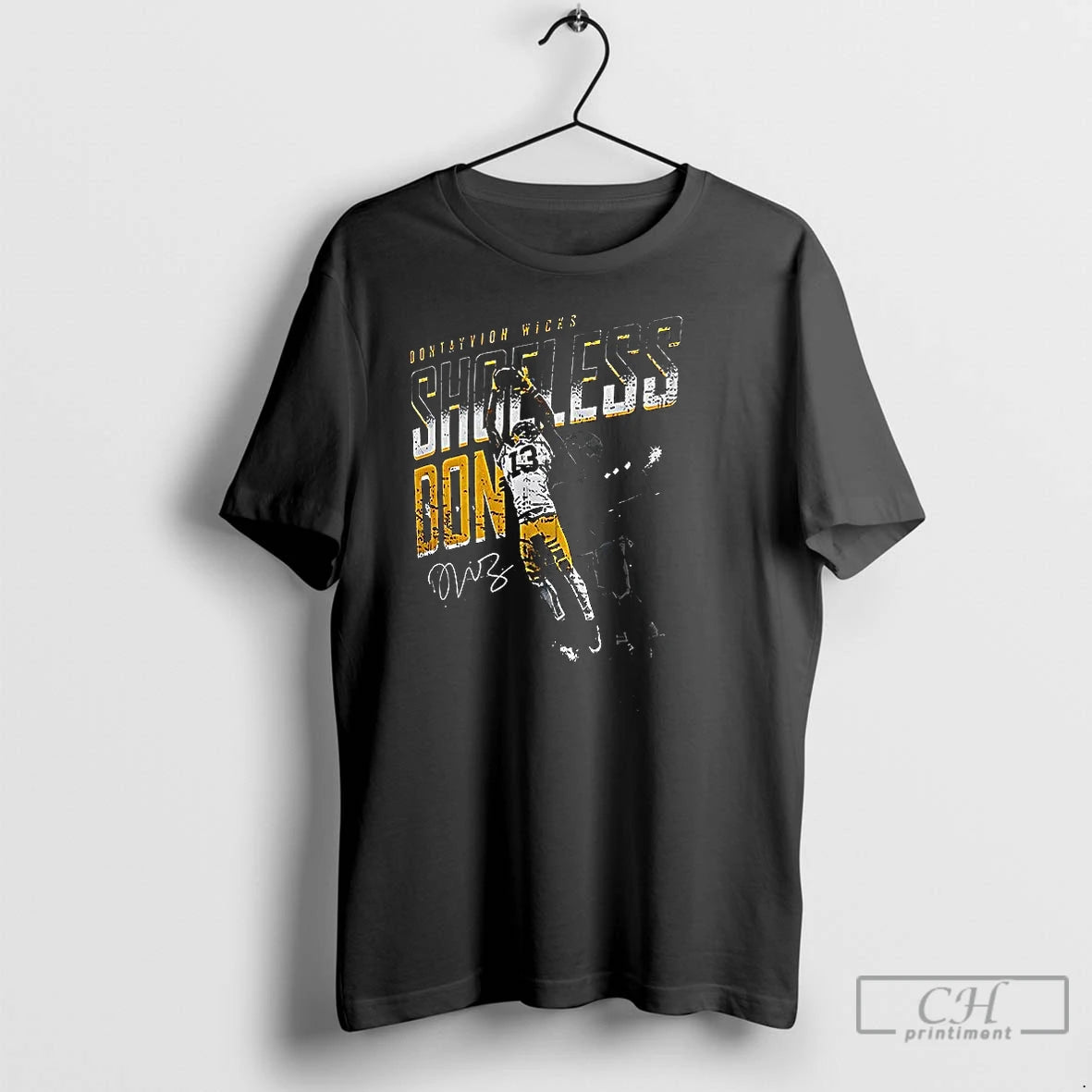 Classic Dontayvion Wicks Green Bay Packers Shoeless Don Signature T-Shirts, Hoodie, Sweatshirt | RetroVerseTees.com