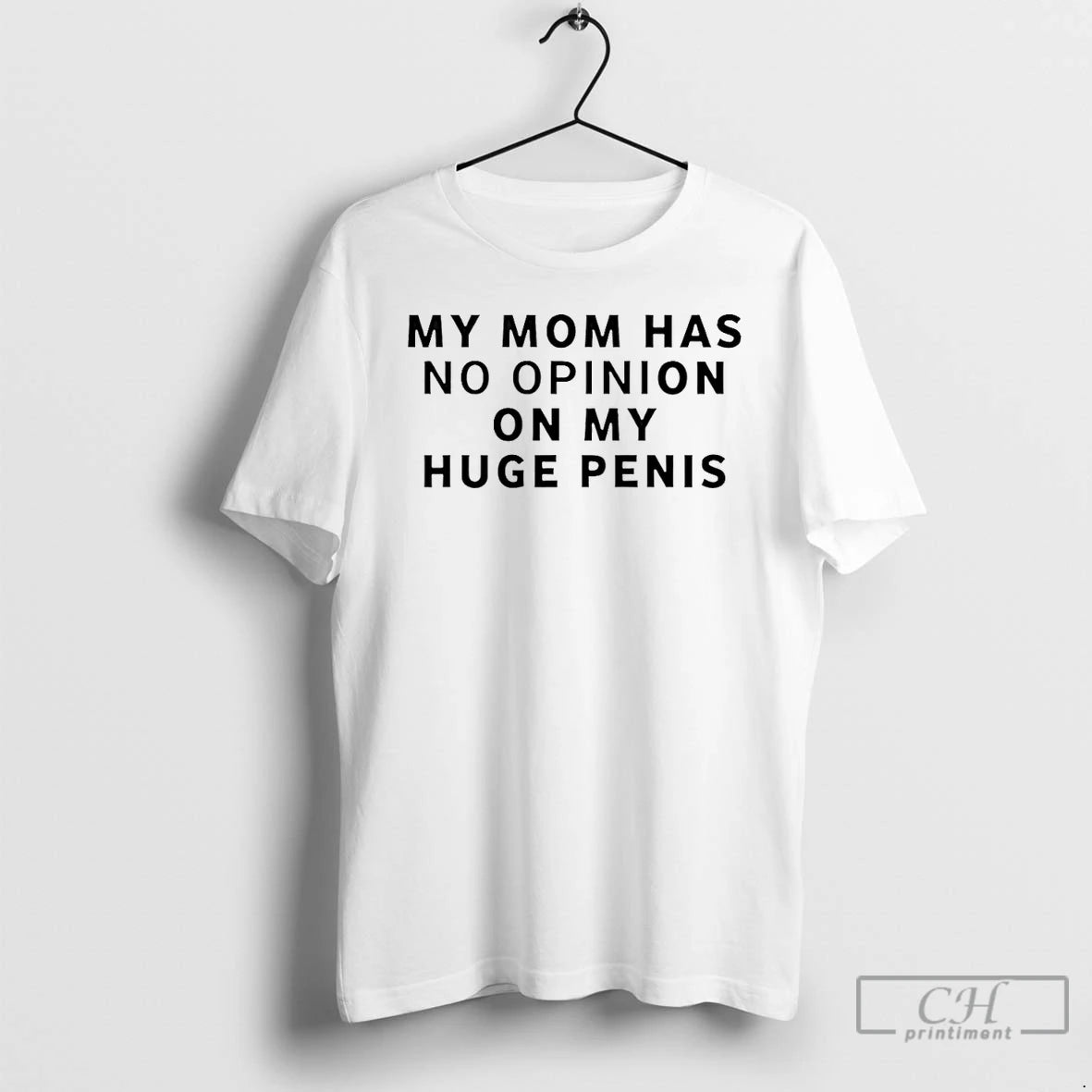 Classic Dougdoug My Mom Has No Opinion On My Huge Penis T-Shirts, Hoodie, Sweatshirt | RetroVerseTees.com