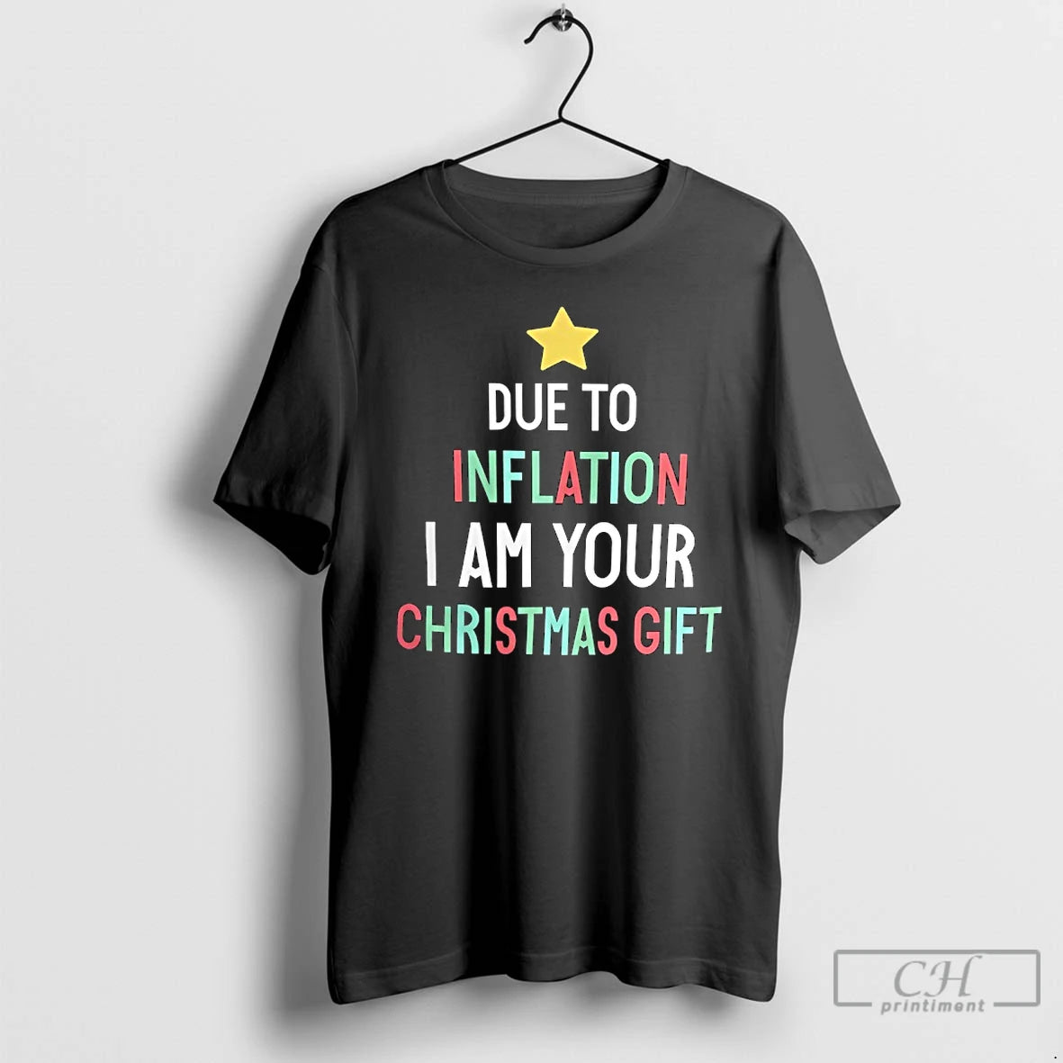 Classic Due To Inflation I Am Your Christmas Gift T-Shirts, Hoodie, Sweatshirt | RetroVerseTees.com