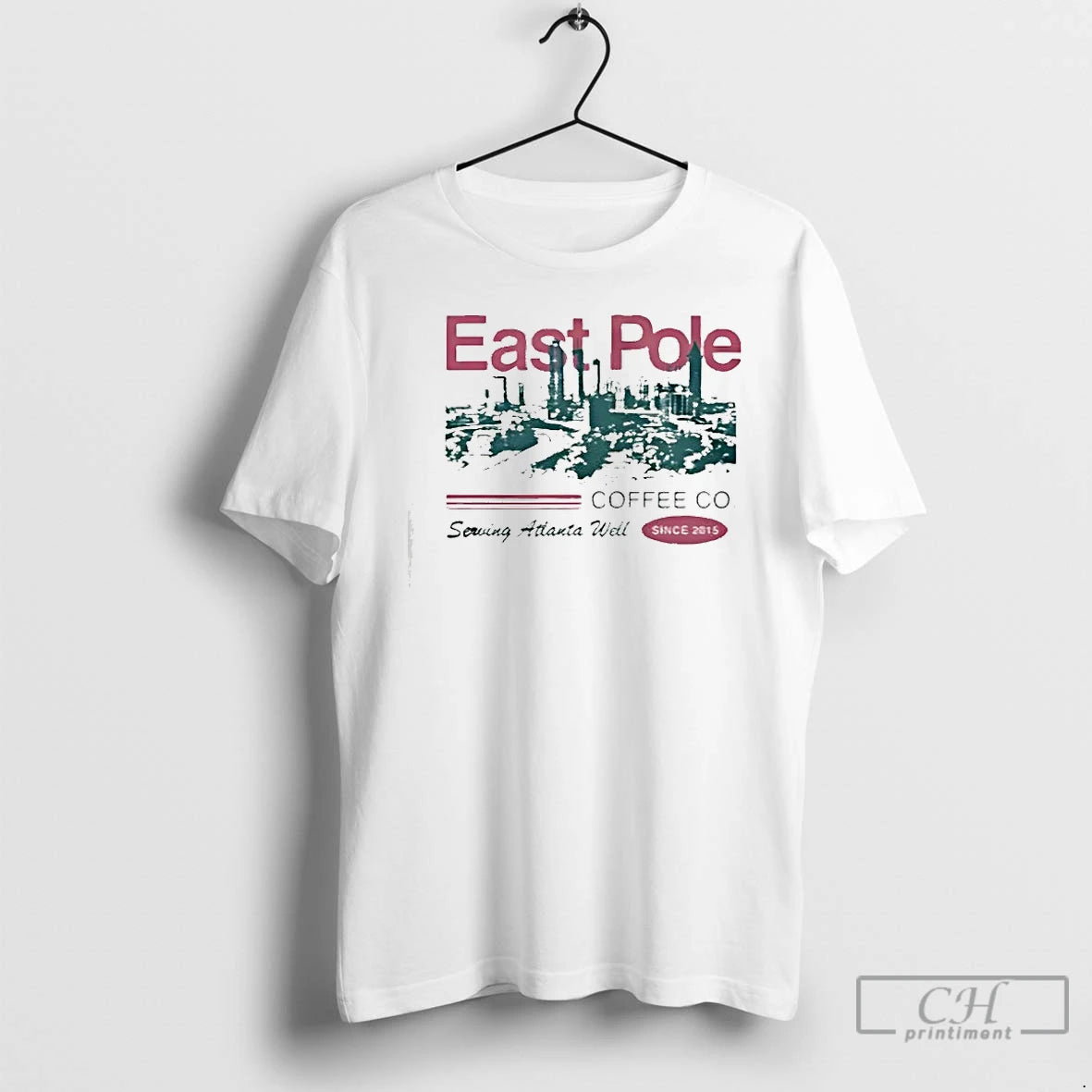 Classic East Pole Coffe Co Serving Atlanta Well City Since 2015 T-Shirts, Hoodie, Sweatshirt | RetroVerseTees.com