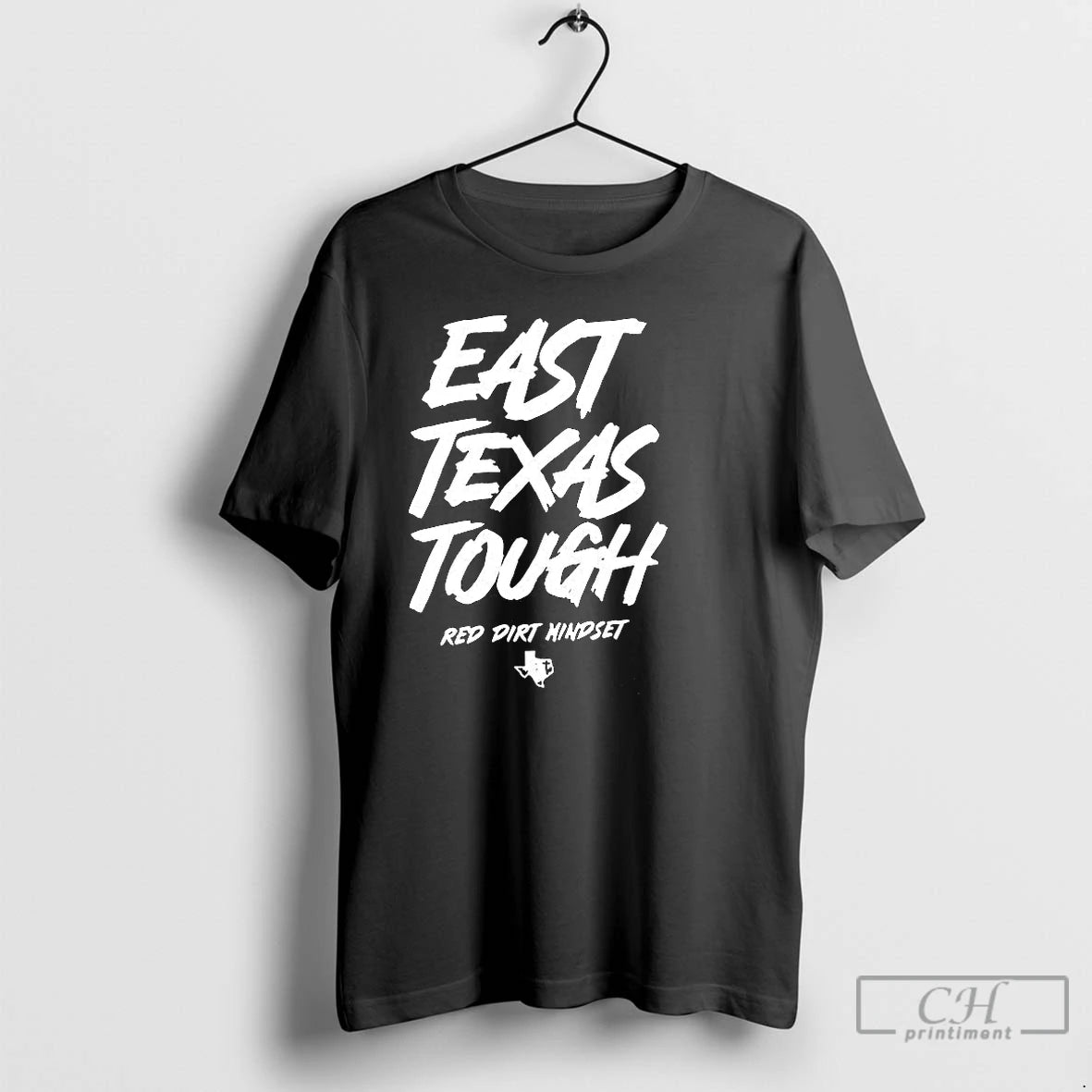 Classic East Texas Tough Red Dirt Mindset Letter T-Shirts, Hoodie, Sweatshirt | RetroVerseTees.com