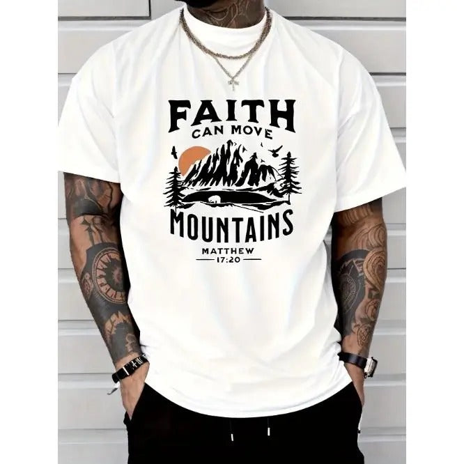 Classic Fit Summer Tee Shirt - T-Shirts for Men with Breathable Knit Fabric, Short Sleeve, Casual Style, Perfect for...