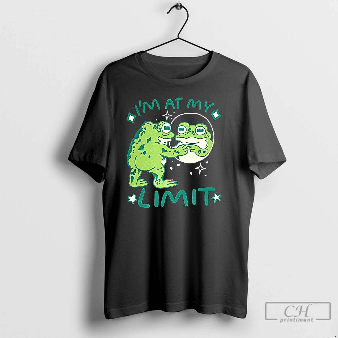 Classic Frog Im At My Limit Cartoon T-Shirts, Hoodie, Sweatshirt | RetroVerseTees.com